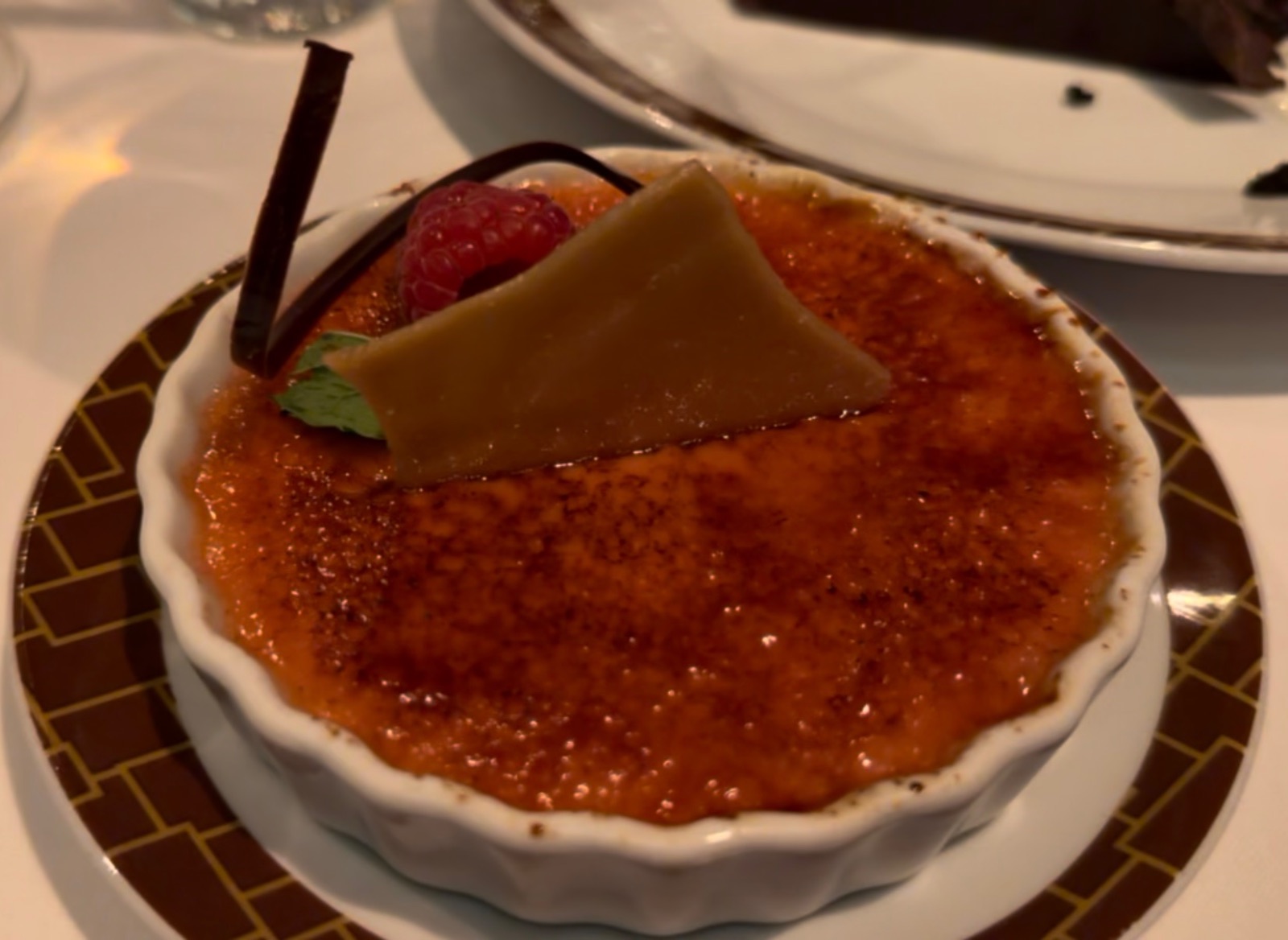 Raspberry Crème Brûlée