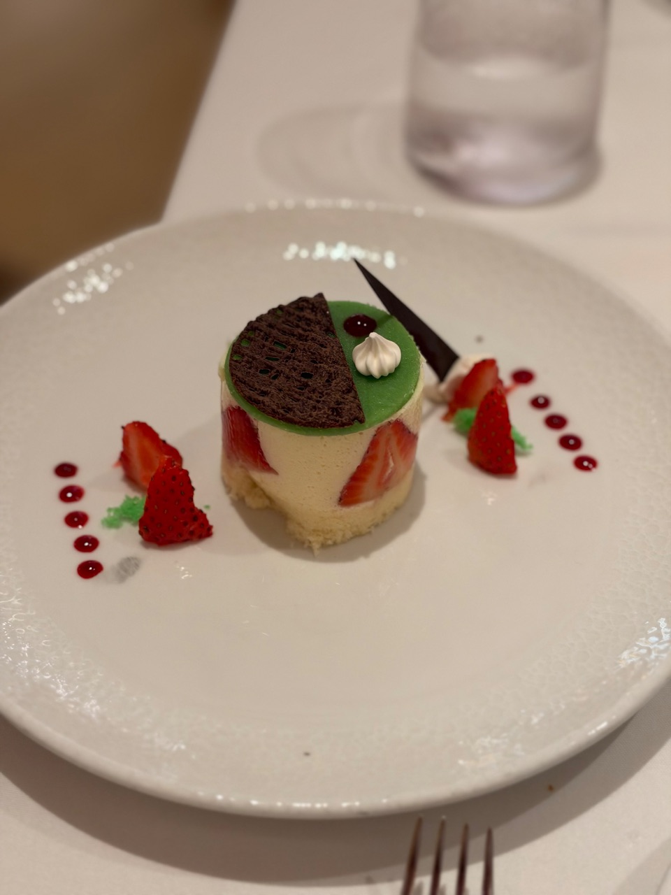 Strawberries with Diplomat Cream