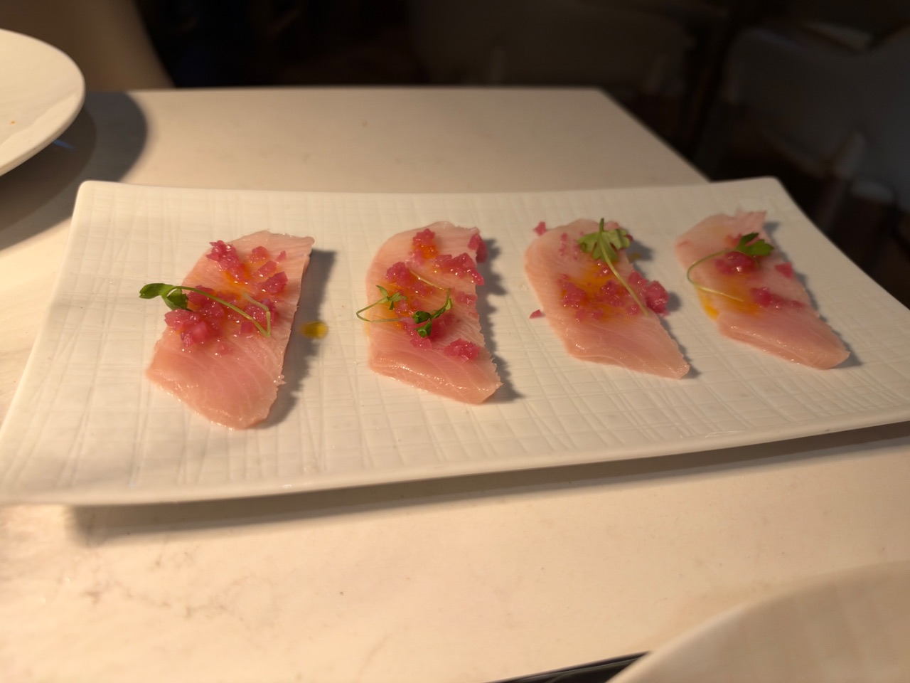 Yellowtail Sashimi